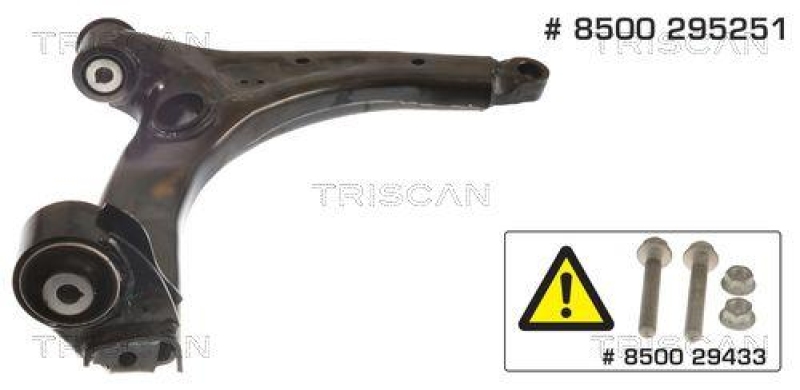 TRISCAN 8500 295251 Querlenker für Man, Vw