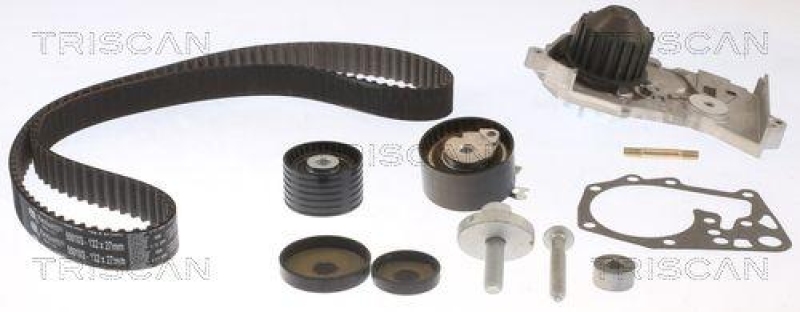 TRISCAN 8647 250502 Wasserpumpe + Zahnriemensatz für Dacia, Nissan
