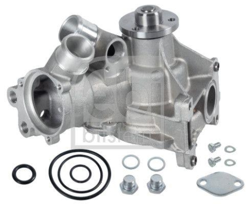 FEBI BILSTEIN 09107 Wasserpumpe mit Anbaumaterial für Mercedes-Benz
