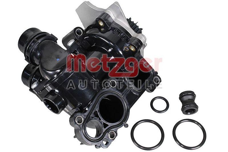 METZGER 4007005 Wasserpumpe für VAG MIT THERMOSTAT UND KÜHLMITTELGEHÄUSE