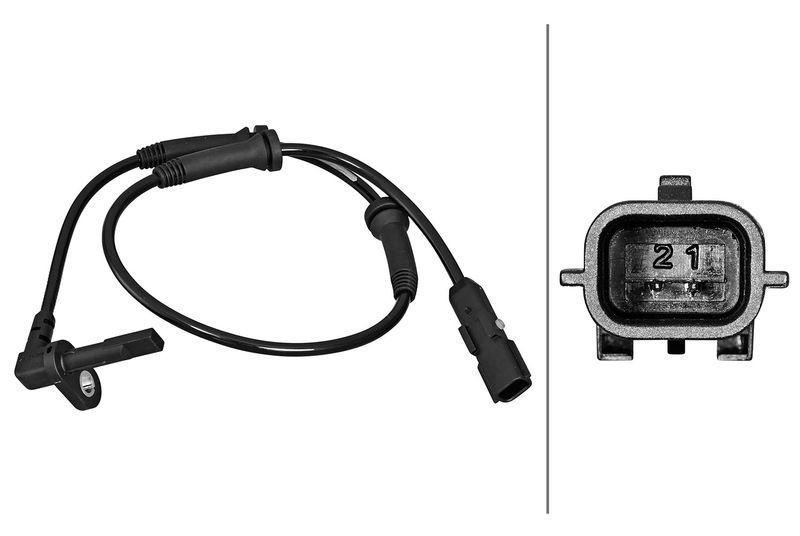 HELLA 6PU 358 217-091 Sensor, Raddrehzahl