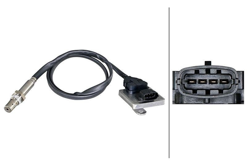 HELLA 6PN 358 186-921 NOx-Sensor, NOx-Katalysat