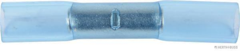 HERTH+BUSS 50252553099 Quetschverbinder 1,5 - 2,5 mm², DIN 46234, Crimpseal II, Stoßverbinder