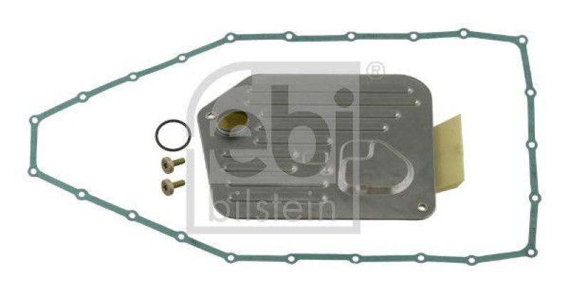 FEBI BILSTEIN 23957 Getriebeölfiltersatz für Automatikgetriebe, mit Dichtring und Befestigungsschrauben für BMW
