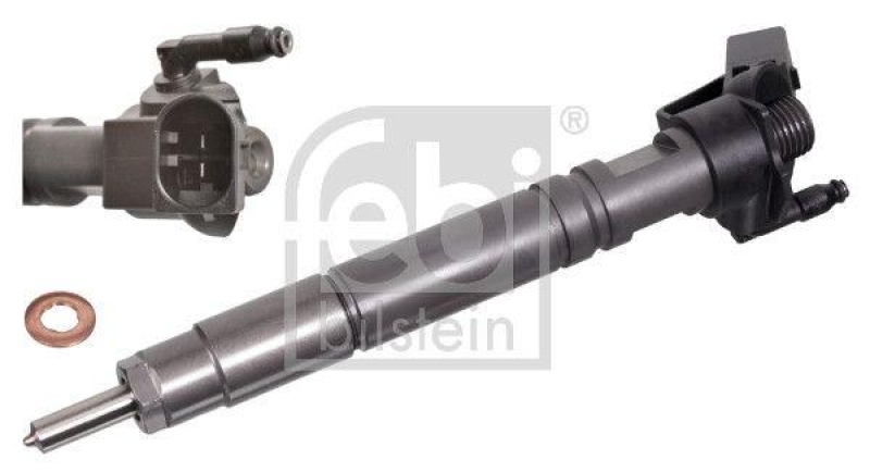 FEBI BILSTEIN 26550 Einspritzd&uuml;se mit Dichtring f&uuml;r Mercedes-Benz