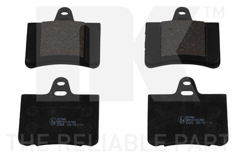 NK 221946 Bremsbelagsatz, Scheibenbremse f&uuml;r CITROEN