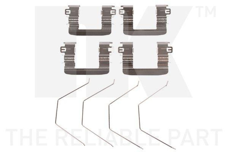 NK 7935976 Zubeh&ouml;rsatz, Scheibenbremsbelag f&uuml;r FORD, KIA