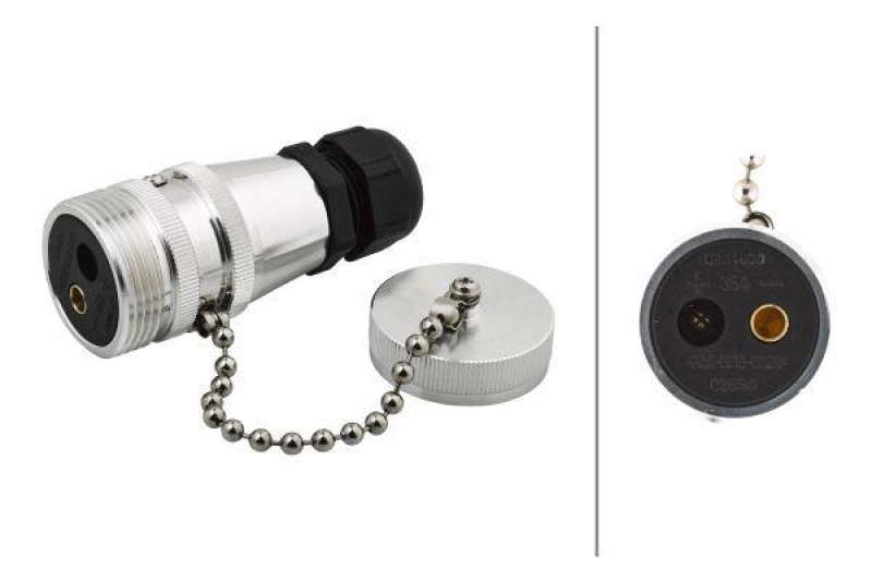 HELLA 8JB 002 281-011 Steckdose, 2 polig Schraubkontakt