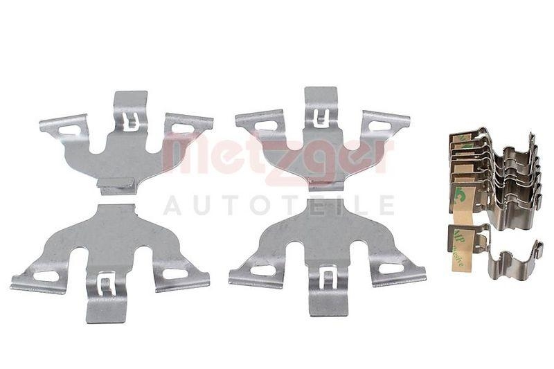 METZGER 109-0066 Zubehörsatz, Scheibenbremsbelag für AUDI/CUPRA/VW