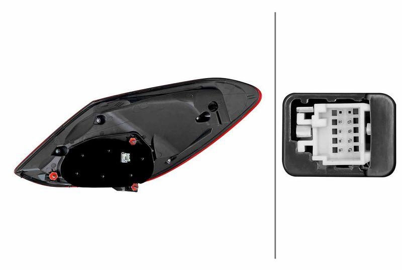 HELLA 2SK 354 874-071 Heckleuchte