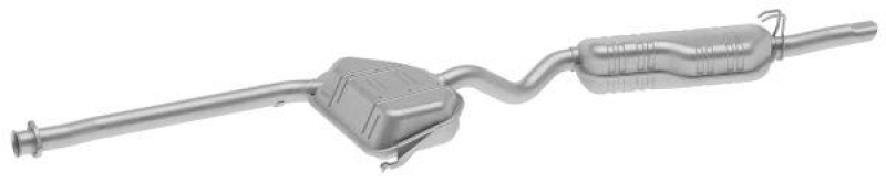 HELLA 8LD 366 026-431 Endschalldämpfer ALFA ROMEO