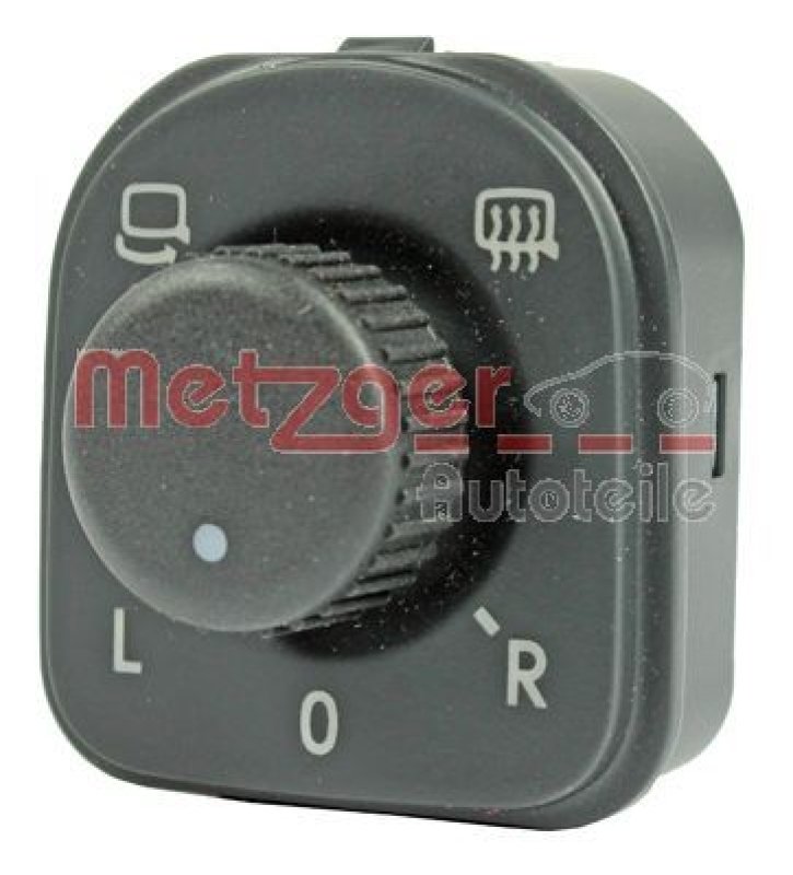 METZGER 0916488 Schalter, Spiegelverstellung für SEAT/VW