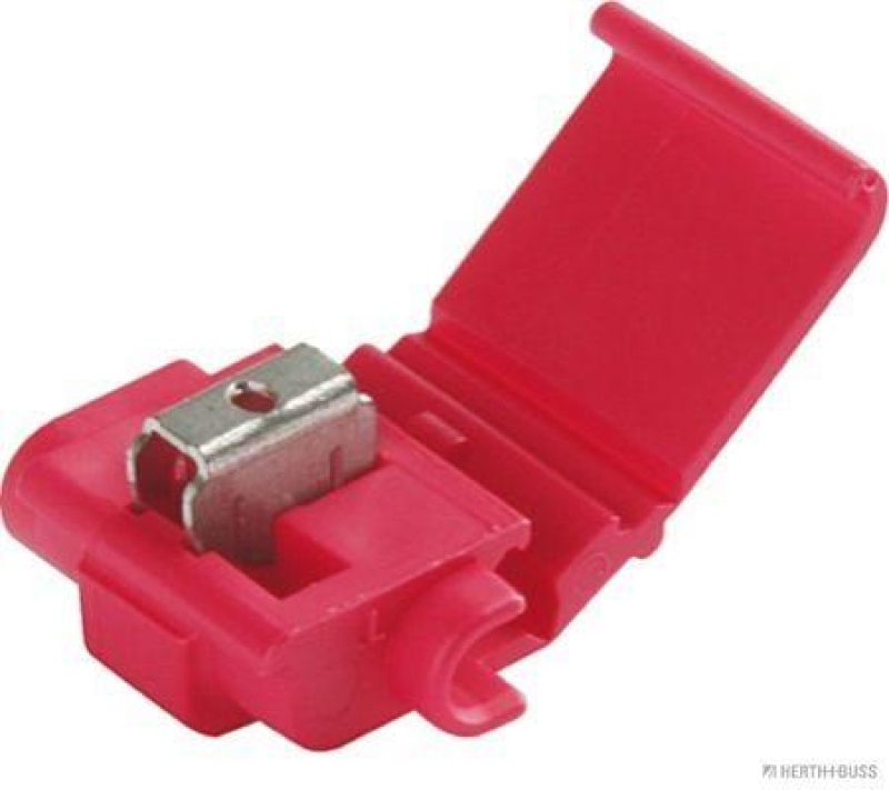 HERTH+BUSS 50252568099 Leitungsverbinder 0,5 - 0,75 mm&sup2;, Abzweigverbinder, rot