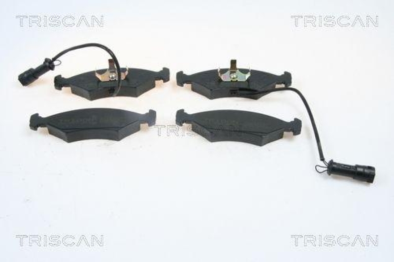 TRISCAN 8110 16817 Bremsbelag Vorne f&uuml;r Ford Escort, Fiesta, Sierr