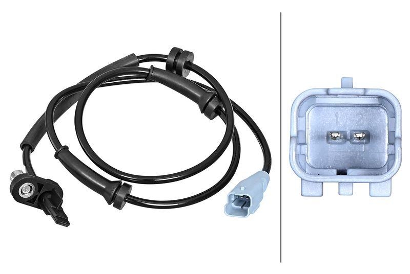 HELLA 6PU 358 217-231 Sensor, Raddrehzahl