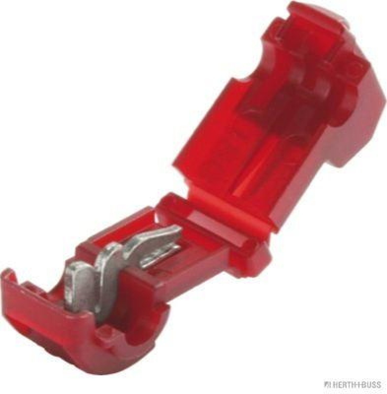 HERTH+BUSS 50252575 Leitungsverbinder 0,5 - 0,75 mm&sup2;, Abzweigverbinder, rot