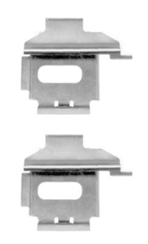 HELLA 8DZ 355 203-521 Zubeh&ouml;rsatz, Scheibenbremsbelag f&uuml;r MB