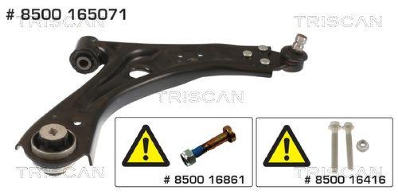 TRISCAN 8500 165071 Querlenker f&uuml;r Ford Focus