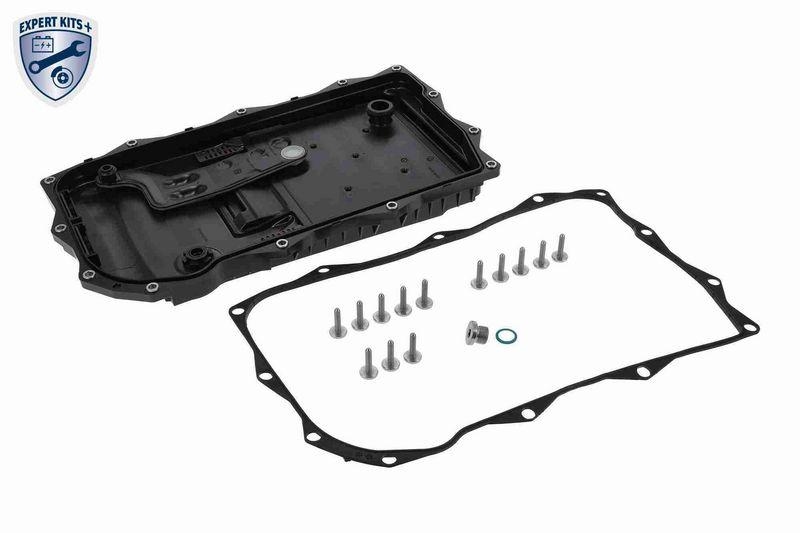 VAICO V20-3477 &Ouml;lwanne, Automatikgetriebe 8-Gang (8P70H, Hybrid) mit Filter, Dicht f&uuml;r BMW