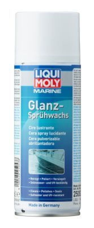 LIQUI MOLY 25053 Lackpolitur Marine Glanz-Sprühwachs 400ml