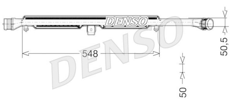 DENSO DIT02026 Ladeluftk&uuml;hler AUDI A6 Avant (4F5, C6) 3.0 TDI quattro (2005 - 2006)