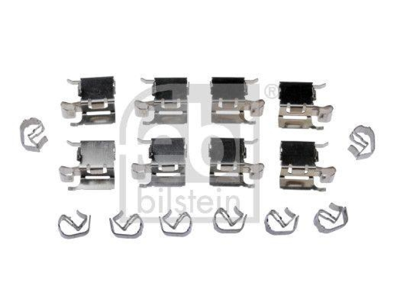 FEBI BILSTEIN 182724 Zubeh&ouml;rsatz f&uuml;r Bremsbelagsatz f&uuml;r Gebrauchsnr. f&uuml;r Befestigungssatz