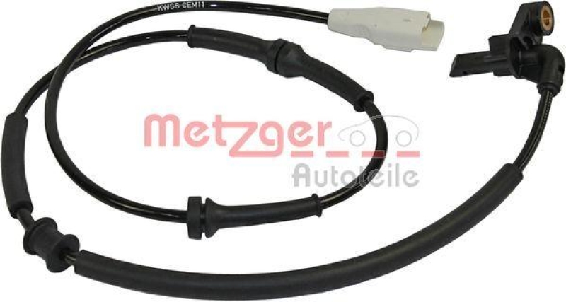 METZGER 09001542 Sensor, Raddrehzahl f&uuml;r CITROEN/PEUGEOT HA rechts