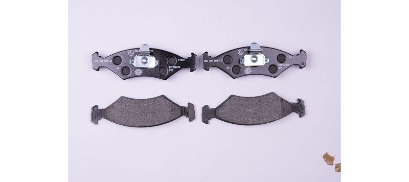 HELLA 8DB 355 008-331 Bremsbelagsatz, Scheibenbremsbelag f&uuml;r FORD/KIA/MAZDA