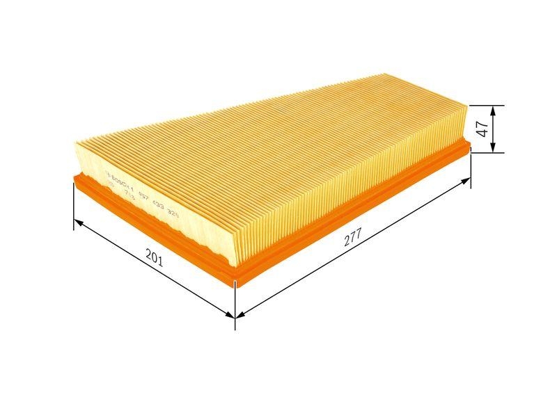 BOSCH 1 457 433 320 Luftfilter