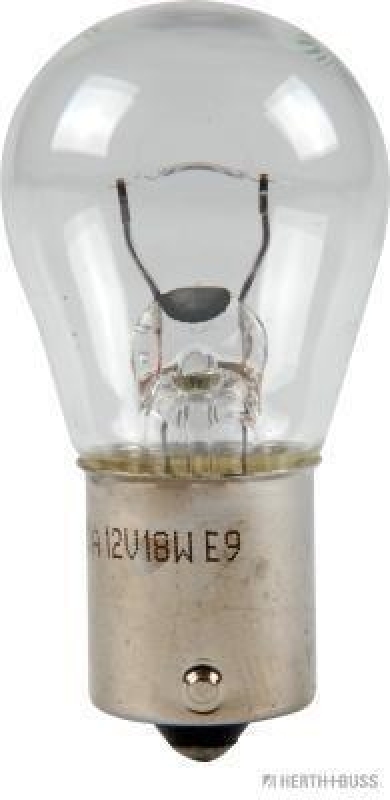 HERTH+BUSS 89901107 Glühlampe P18W, 12V, 18W, BA15s