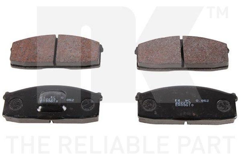 NK 222203 Bremsbelagsatz, Scheibenbremse f&uuml;r NISSAN