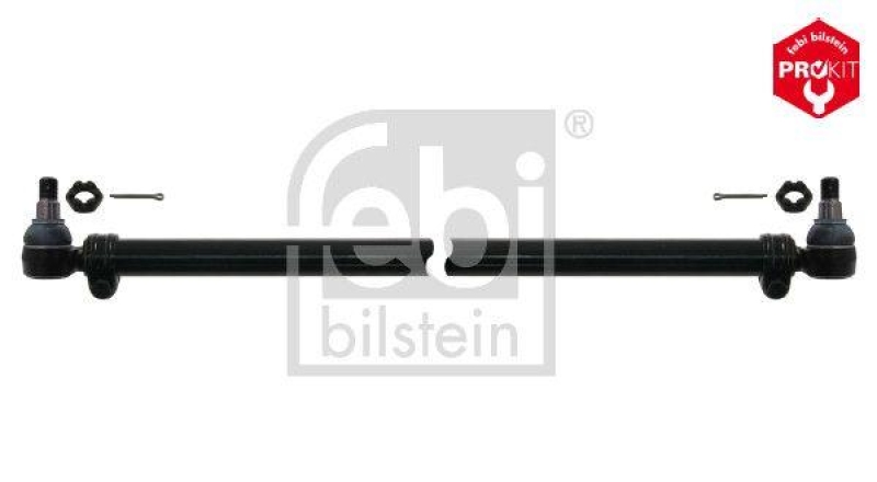FEBI BILSTEIN 24003 Spurstange mit Kronenmuttern und Splinten f&uuml;r Iveco