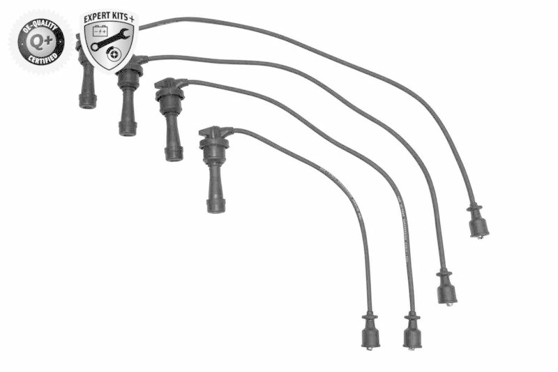 ACKOJA A52-70-0028 Z&uuml;ndleitungssatz Epdm/Silikon-Leitung, Edelstahl-Stecker f&uuml;r HYUNDAI