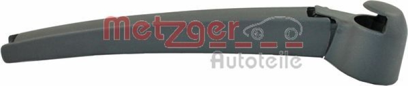 METZGER 2190075 Wischarm, Scheibenreinigung für SEAT/SKODA/VW hinten M.KAPPE O.WISCHBLATT