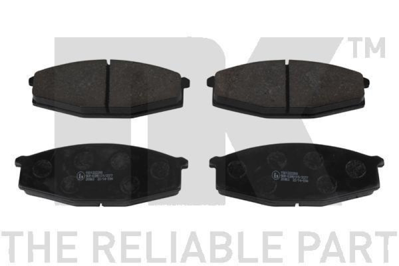 NK 222208 Bremsbelagsatz, Scheibenbremse f&uuml;r NISSAN