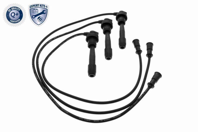 ACKOJA A52-70-0030 Zündleitungssatz Epdm/Silikon-Leitung, Edelstahl-Stecker für HYUNDAI