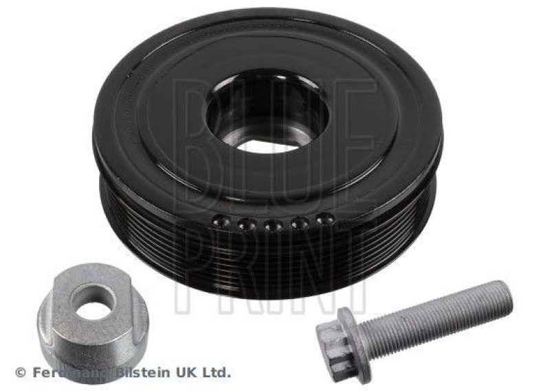 BLUE PRINT ADBP610045 Riemenscheibensatz für Kurbelwelle, mit Schraube und Scheibe für Renault