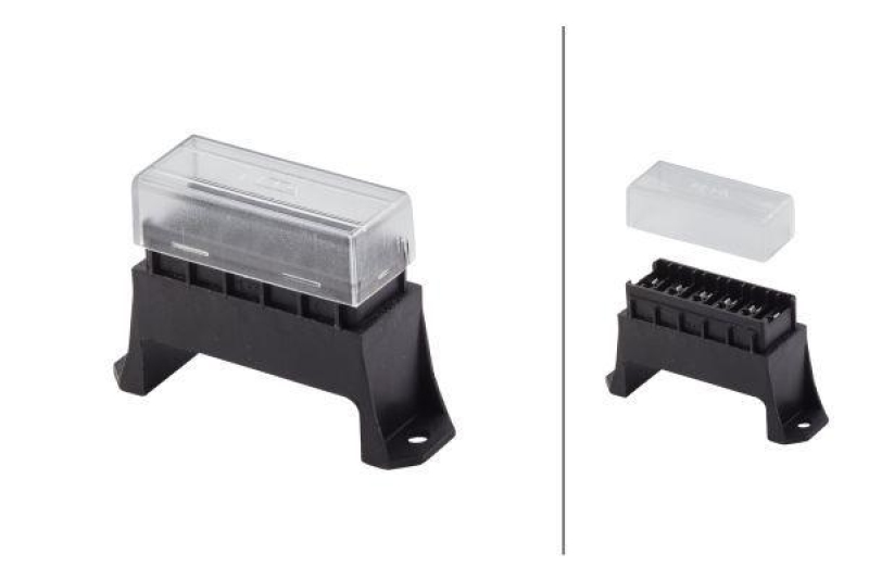 HELLA 8JD 005 993-092 Sicherungsdose, 6 polig Flachstecker