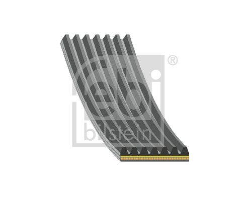 FEBI BILSTEIN 184935 Keilrippenriemen f&uuml;r Startergenerator f&uuml;r Gebrauchsnr. f&uuml;r Keilrippenriemen