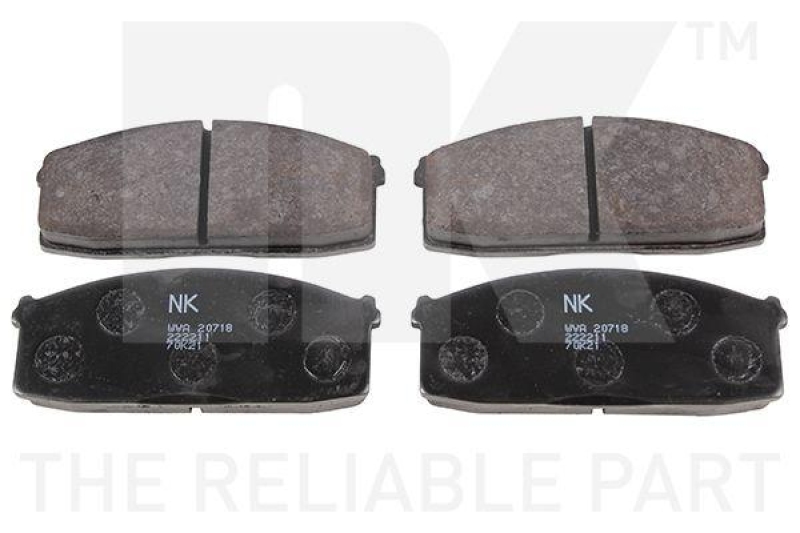 NK 222211 Bremsbelagsatz, Scheibenbremse f&uuml;r NISSAN