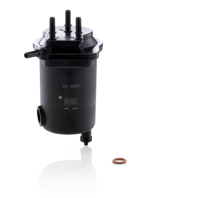 MANN-FILTER WK 939/8 x Kraftstoffilter für Renault