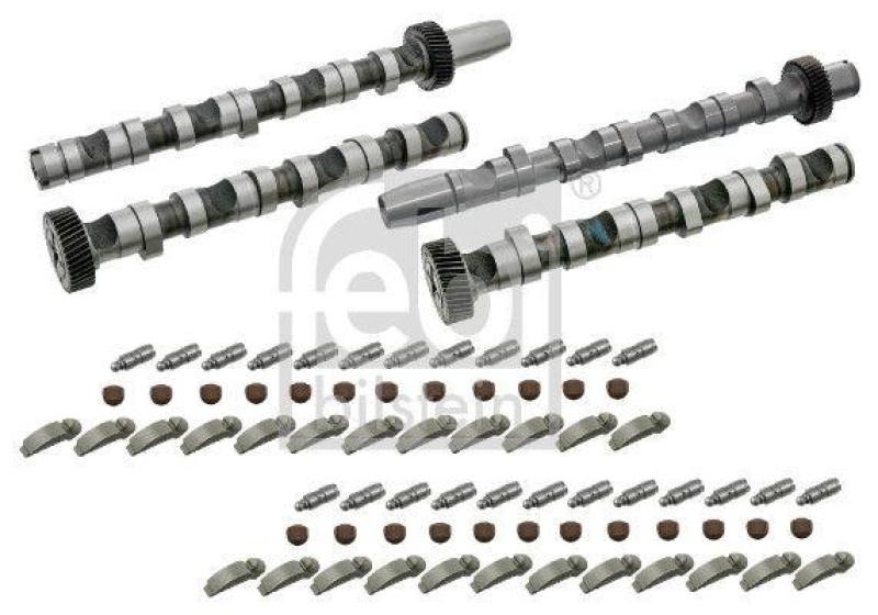FEBI BILSTEIN 29928 Nockenwellensatz Einlass und Auslass Zylinder 1-6 f&uuml;r VW-Audi