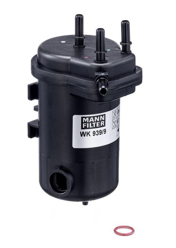 MANN-FILTER WK 939/9 x Kraftstoffilter für Renault