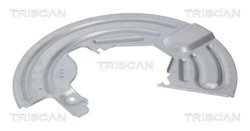 TRISCAN 8125 25104 Spritzblech, Bremsscheibe f&uuml;r Renault