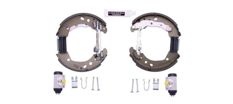 HELLA 8DB 355 004-821 Bremsbackensatz f&uuml;r RENAULT/NISSAN