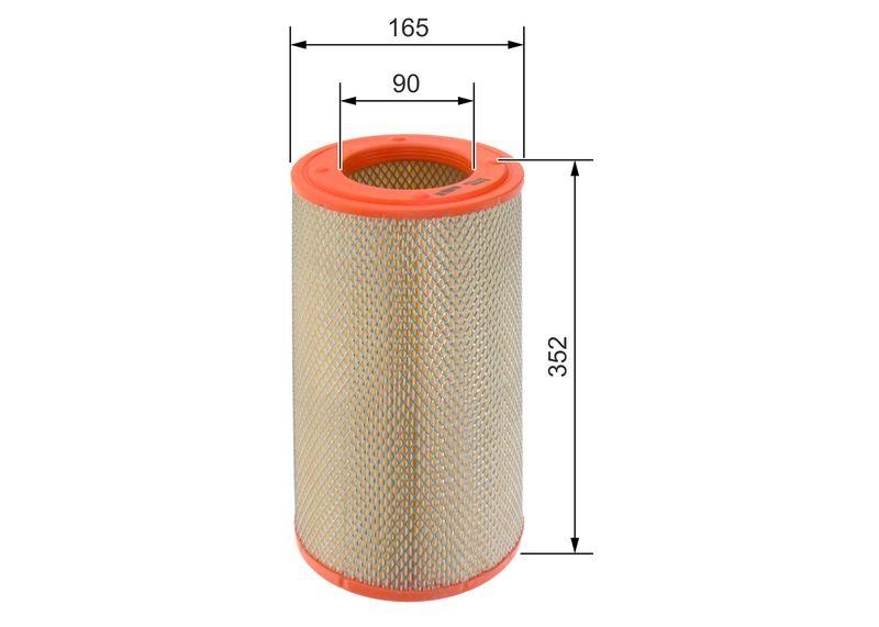 BOSCH 1 457 433 332 Luftfilter