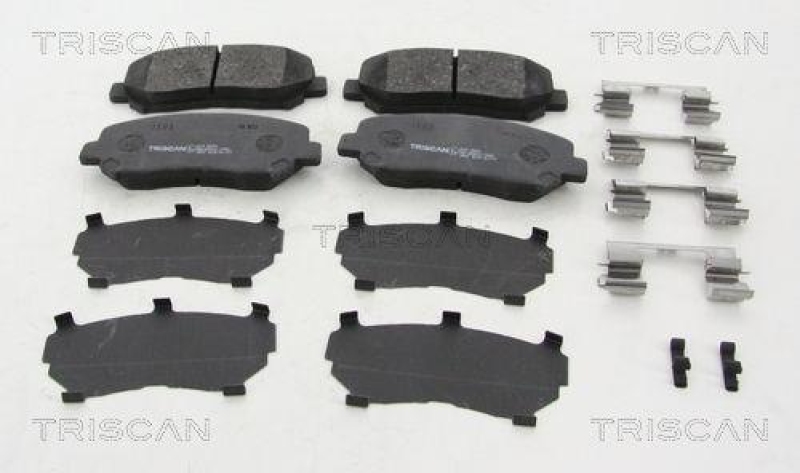 TRISCAN 8110 50033 Bremsbelag Vorne f&uuml;r Mazda Cx5