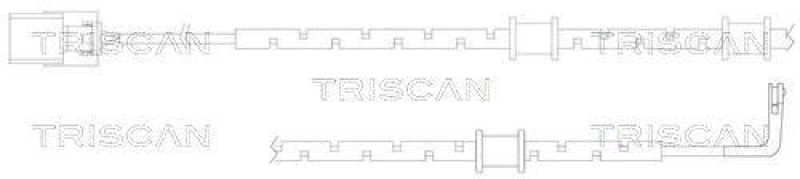 TRISCAN 8115 10016 Warnkontakt f&uuml;r Jaguar