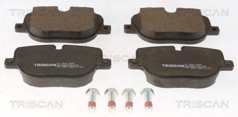 TRISCAN 8110 17033 Bremsbelag Hinten f&uuml;r Land Rover Sport