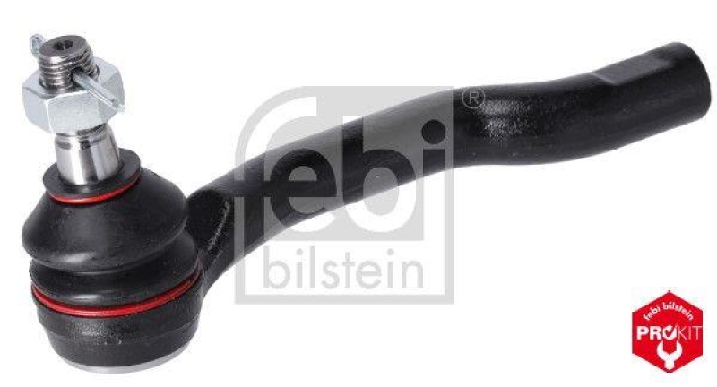 FEBI BILSTEIN 48201 Spurstangenendst&uuml;ck mit Kronenmutter und Splint f&uuml;r NISSAN
